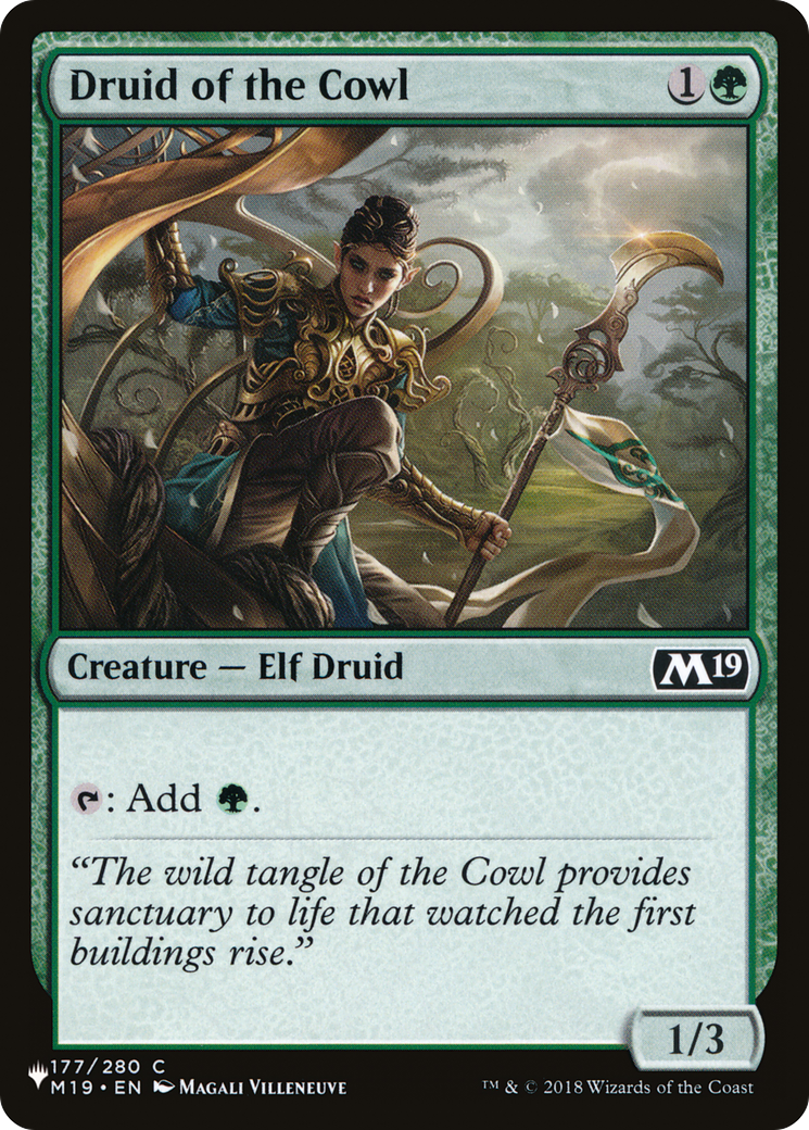 Druid of the Cowl [The List] | Game Master's Emporium (The New GME)
