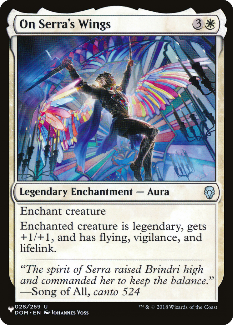 On Serra's Wings [The List] | Game Master's Emporium (The New GME)