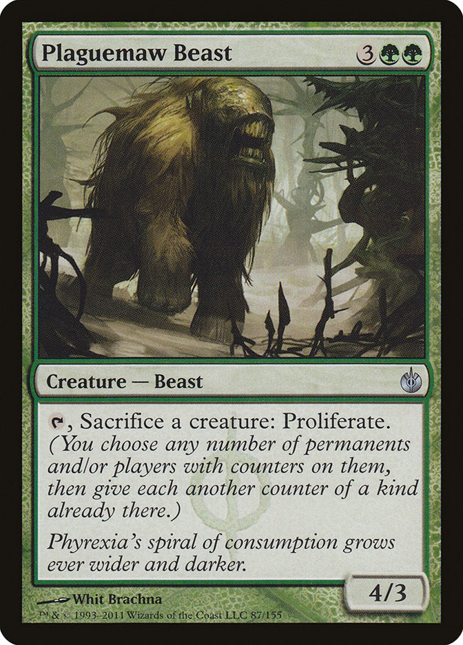 Plaguemaw Beast [Mirrodin Besieged] | Game Master's Emporium (The New GME)