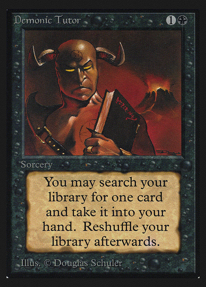 Demonic Tutor [Collectors' Edition] | Game Master's Emporium (The New GME)