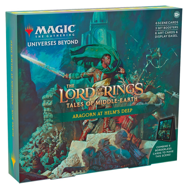 MTG Lord of the Rings Holiday Scene Box Aragorn | Game Master's Emporium (The New GME)