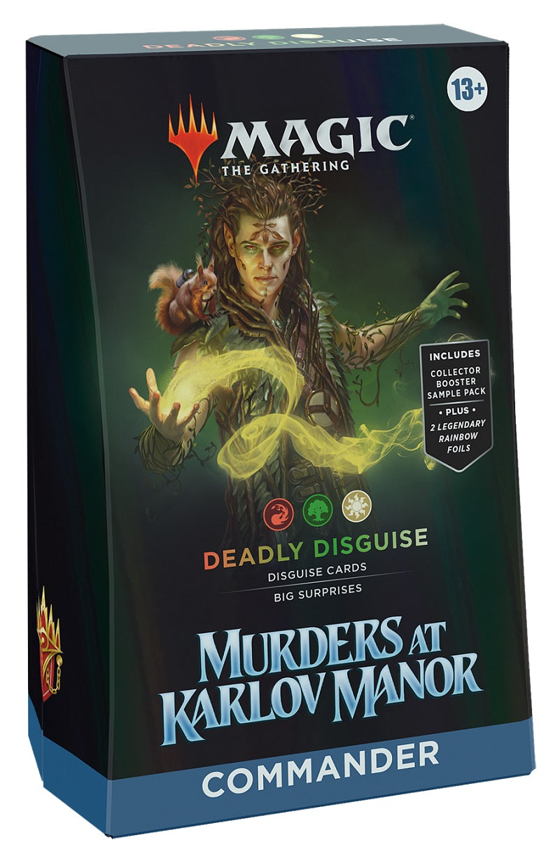 MTG Murders at Karlov Manor  Commander Deck: Deadly Disguise R/G/W | Game Master's Emporium (The New GME)