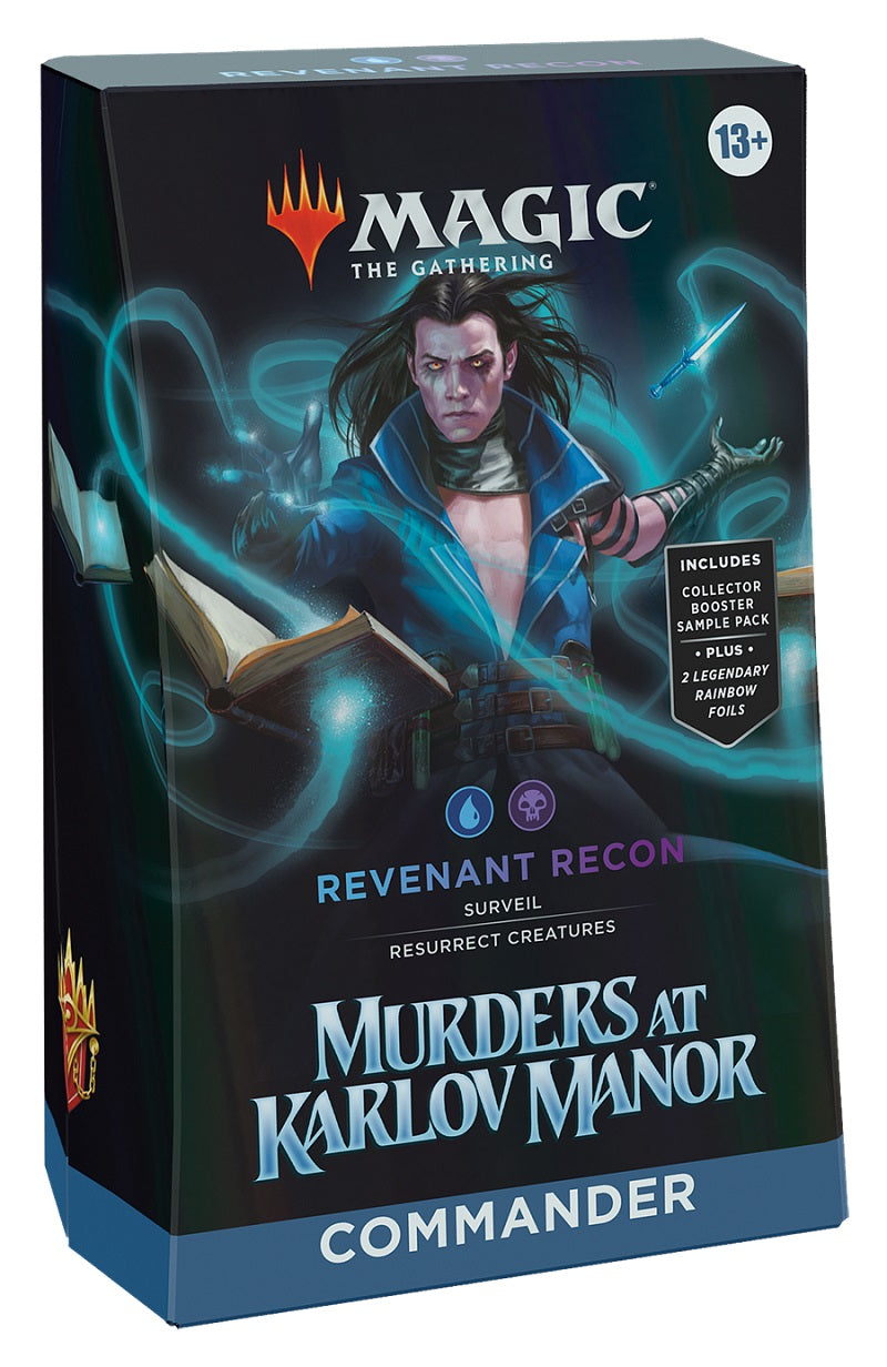 MTG Murders at Karlov Manor  Commander Deck: Revenant Recon U/B | Game Master's Emporium (The New GME)