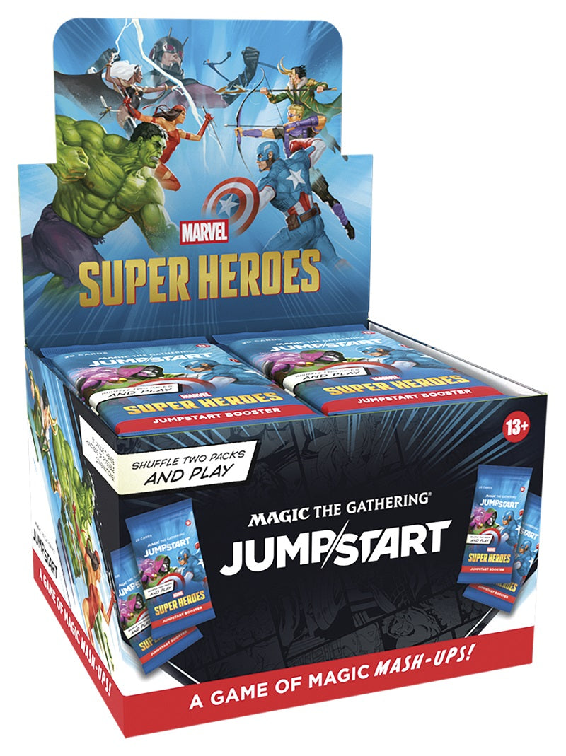 MTG Marvel Super Heroes  Jumpstart Booster Display Box | Game Master's Emporium (The New GME)