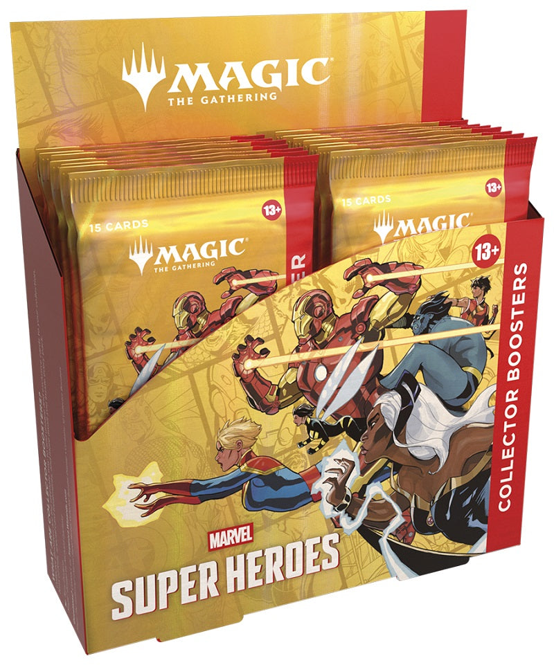 MTG Marvel Super Heroes  Collector Booster Display Box (No Box Sales for this set) | Game Master's Emporium (The New GME)