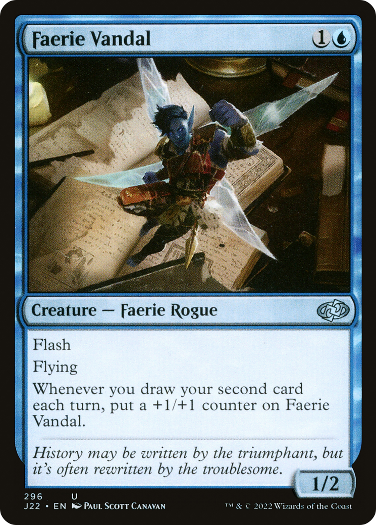 Faerie Vandal [Jumpstart 2022] | Game Master's Emporium (The New GME)