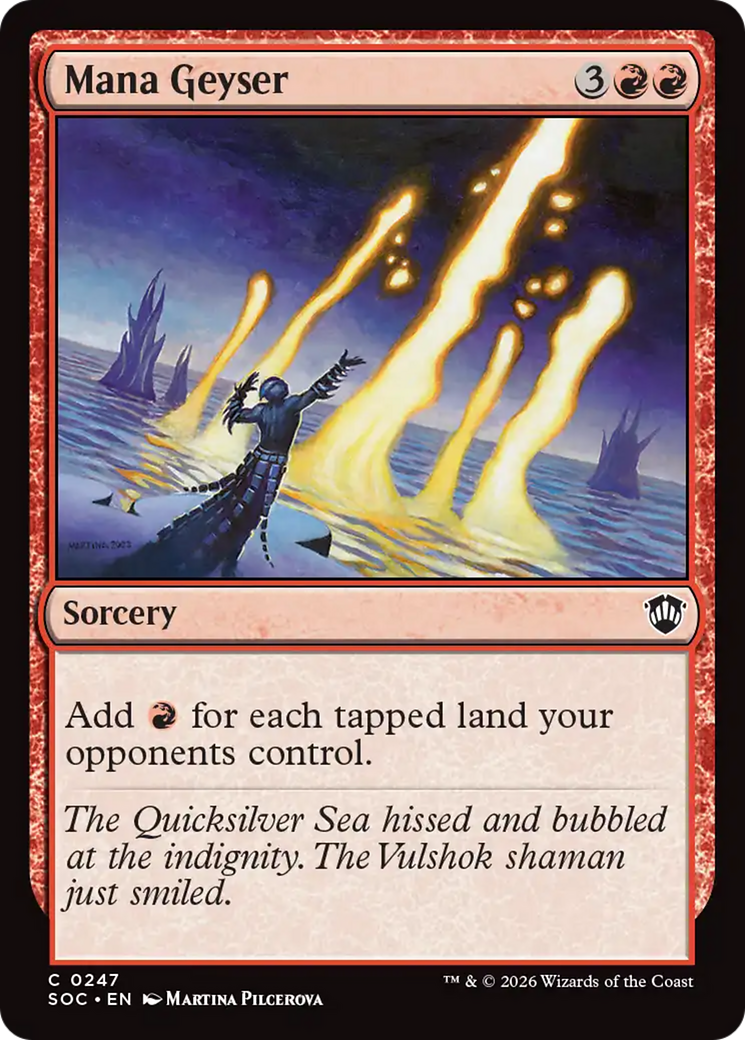 Mana Geyser [Secrets of Strixhaven Commander] | Game Master's Emporium (The New GME)