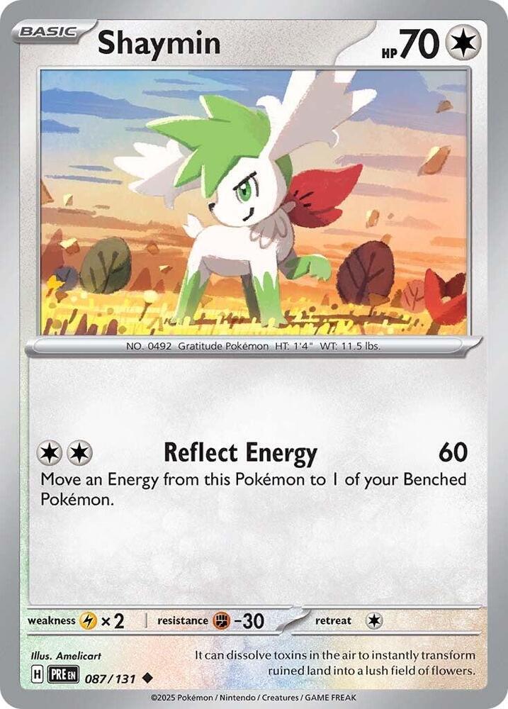 Shaymin (087/131) [Scarlet & Violet: Prismatic Evolutions] | Game Master's Emporium (The New GME)