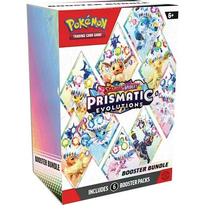 Pokemon Prismatic Evolutions Booster Bundle  (LIMIT 1) | Game Master's Emporium (The New GME)
