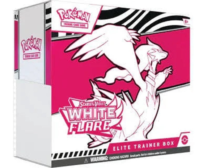 Pokemon Scarlet & Violet White Flare  Elite Trainer Box | Game Master's Emporium (The New GME)