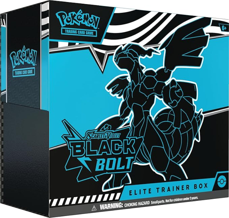 Pokemon Scarlet & Violet Black Bolt  Elite Trainer Box | Game Master's Emporium (The New GME)