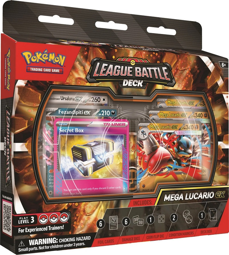 Pokemon  League Battle Deck Mega Lucario Ex (Limit 1) | Game Master's Emporium (The New GME)