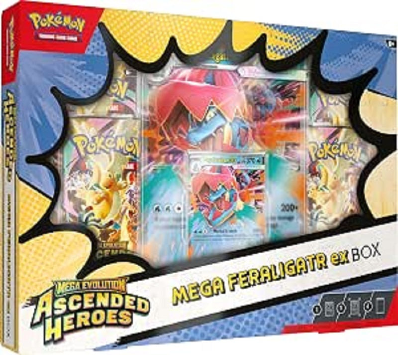 Pokemon  Ascended Heroes Mega Feraligatr Ex Box | Game Master's Emporium (The New GME)
