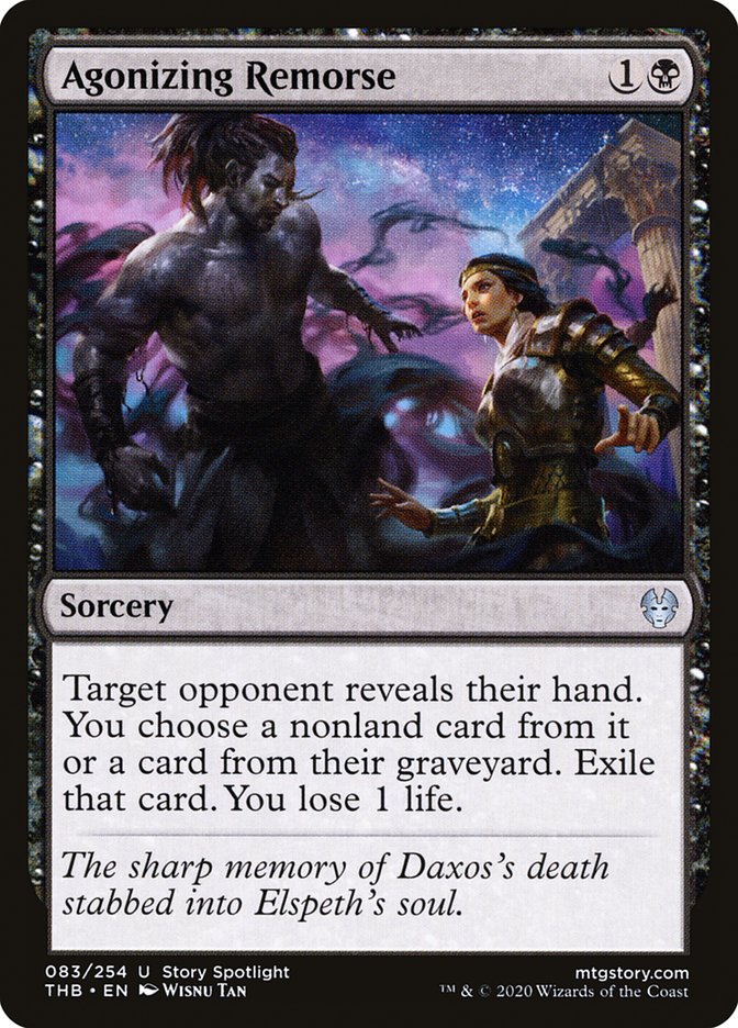 Agonizing Remorse [Theros Beyond Death] | Game Master's Emporium (The New GME)