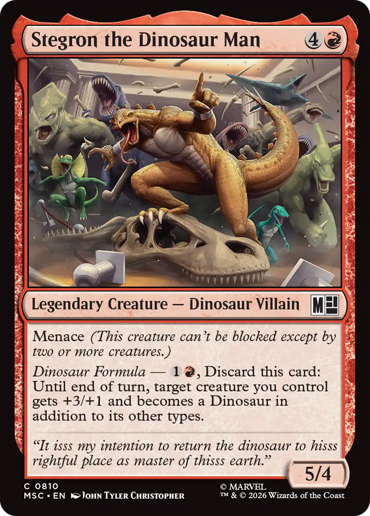 Stegron the Dinosaur Man [Marvel Super Heroes Commander] | Game Master's Emporium (The New GME)