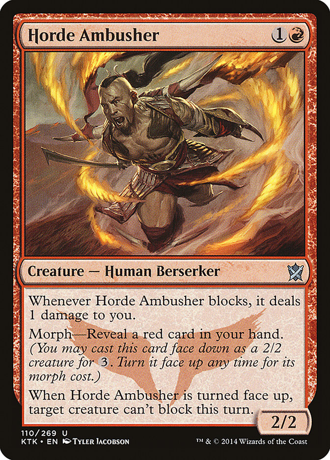 Horde Ambusher [Khans of Tarkir] | Game Master's Emporium (The New GME)