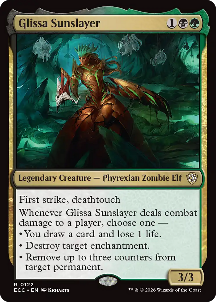 Glissa Sunslayer [Lorwyn Eclipsed Commander] | Game Master's Emporium (The New GME)