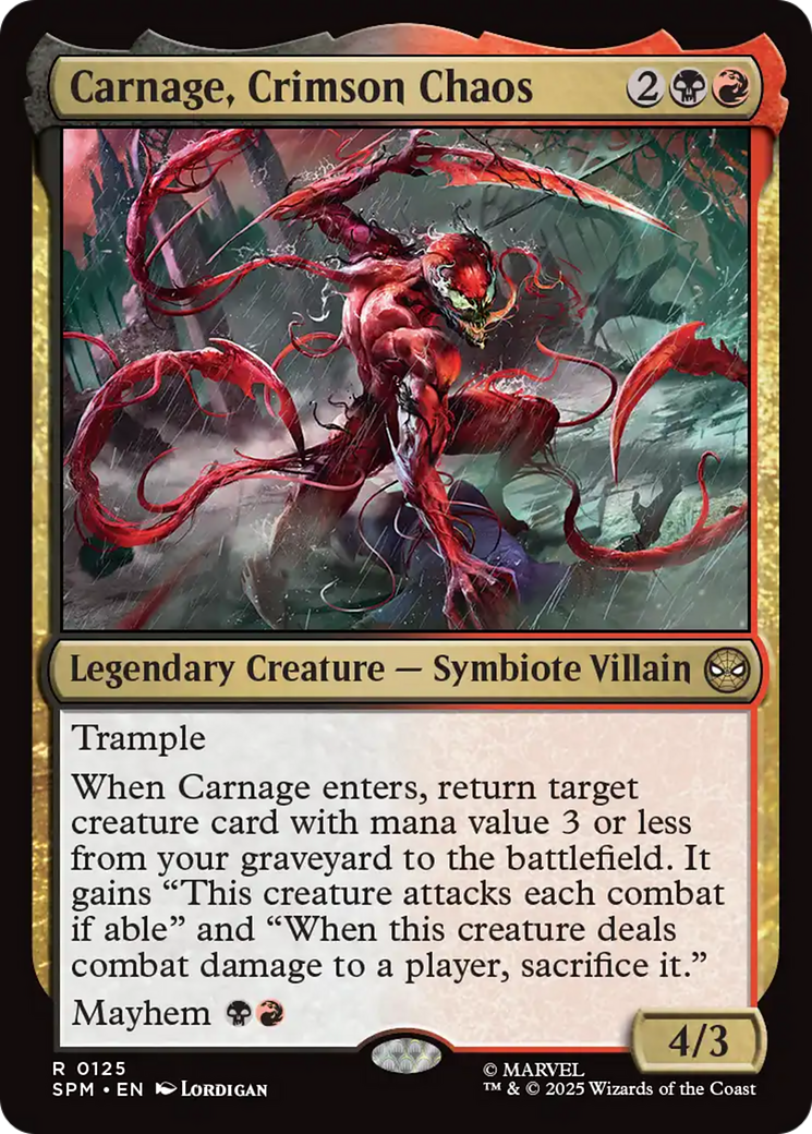 Carnage, Crimson Chaos [Marvel's Spider-Man] | Game Master's Emporium (The New GME)