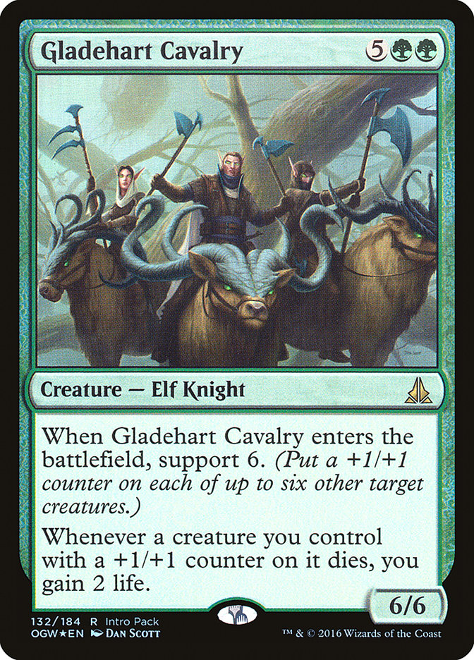 Gladehart Cavalry (Intro Pack) [Oath of the Gatewatch Promos] | Game Master's Emporium (The New GME)