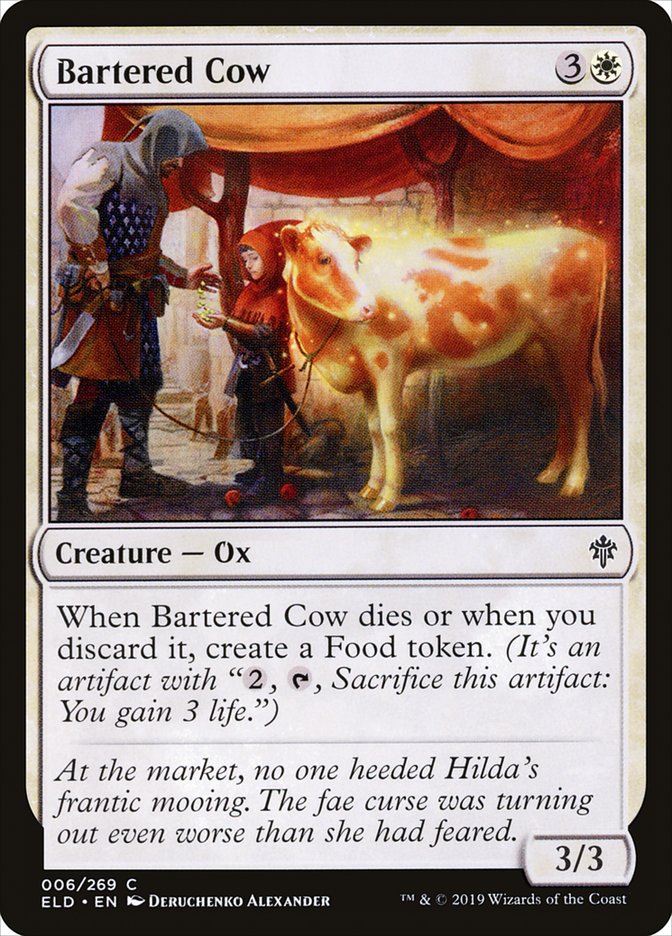 Bartered Cow [Throne of Eldraine] | Game Master's Emporium (The New GME)