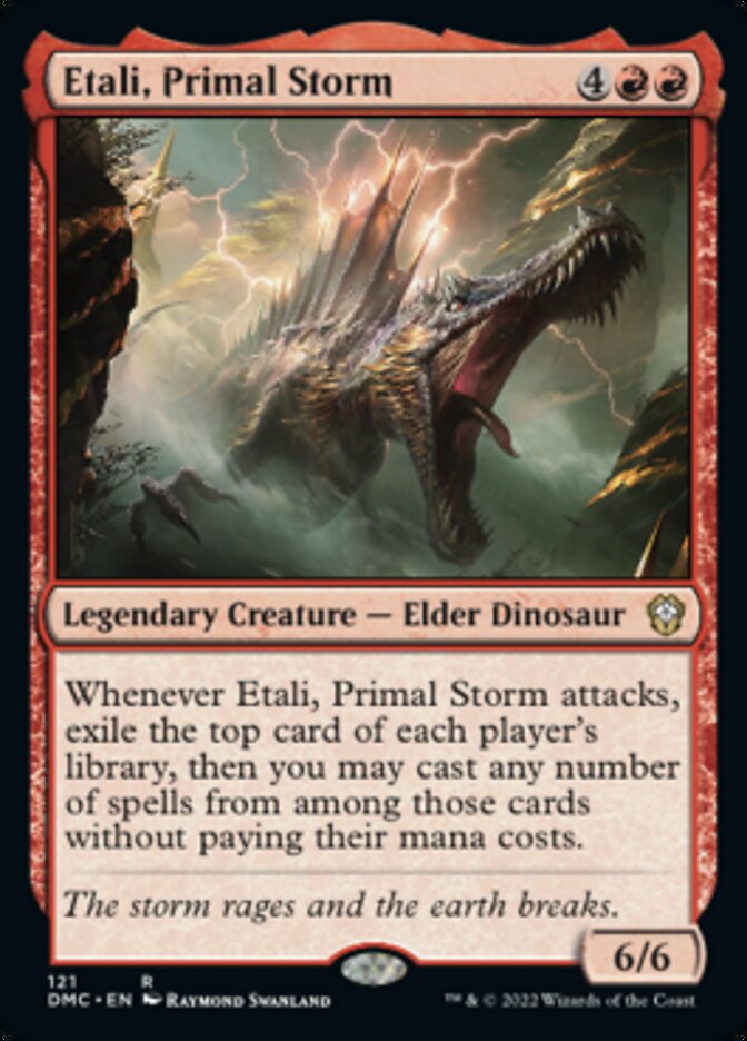 Etali, Primal Storm [Dominaria United Commander] | Game Master's Emporium (The New GME)