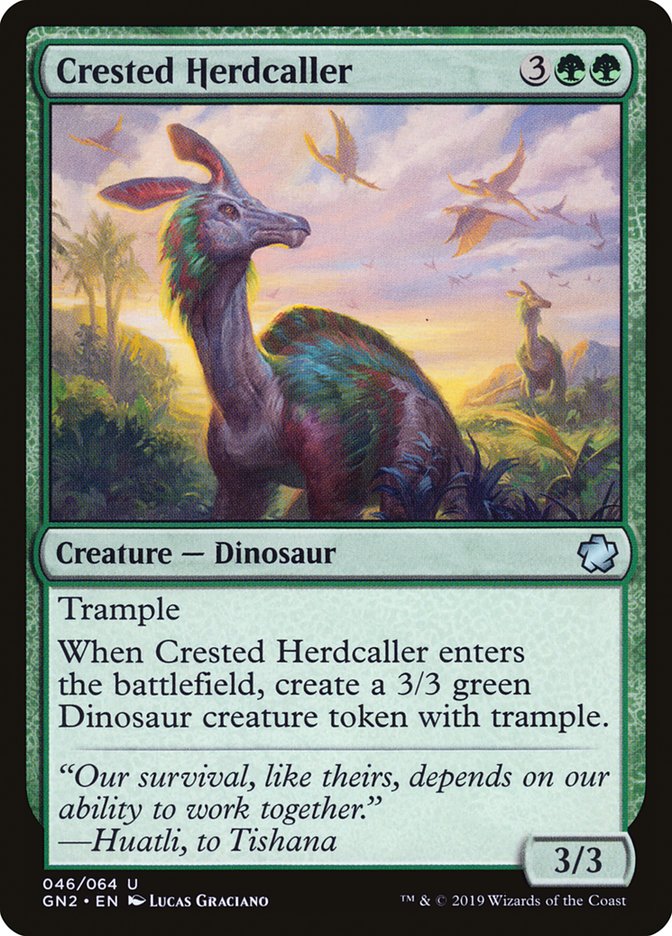 Crested Herdcaller [Game Night 2019] | Game Master's Emporium (The New GME)