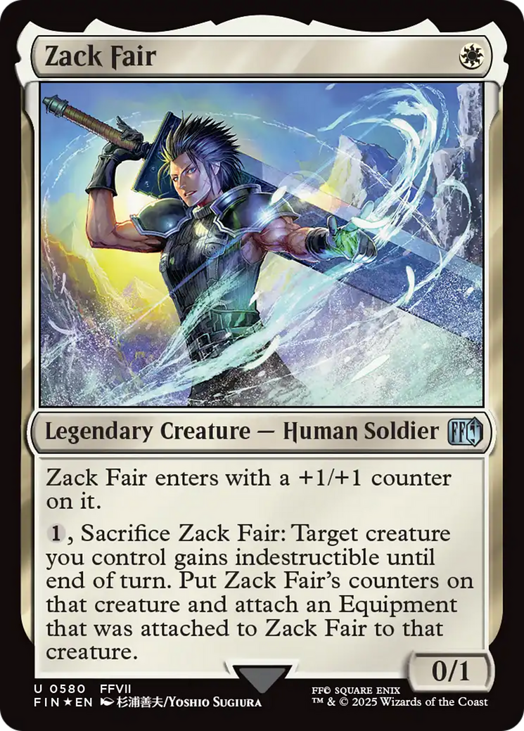 Zack Fair (Surge Foil) [FINAL FANTASY] | Game Master's Emporium (The New GME)