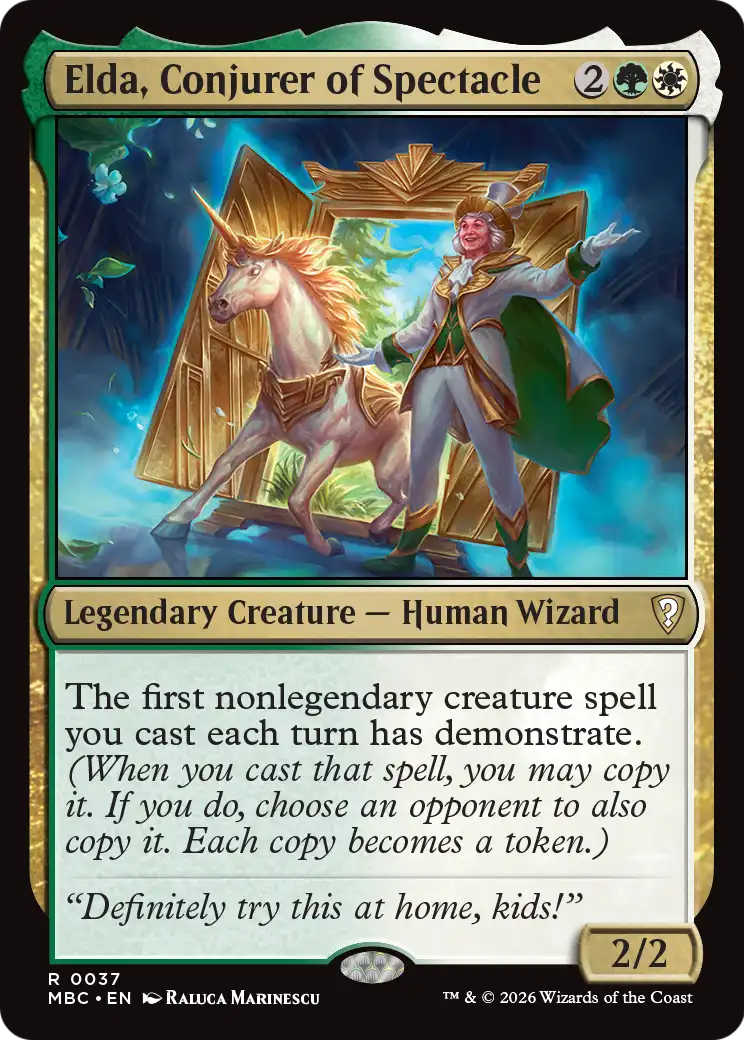 Elda, Conjurer of Spectacle [Mystery Booster: Commander Edition] | Game Master's Emporium (The New GME)