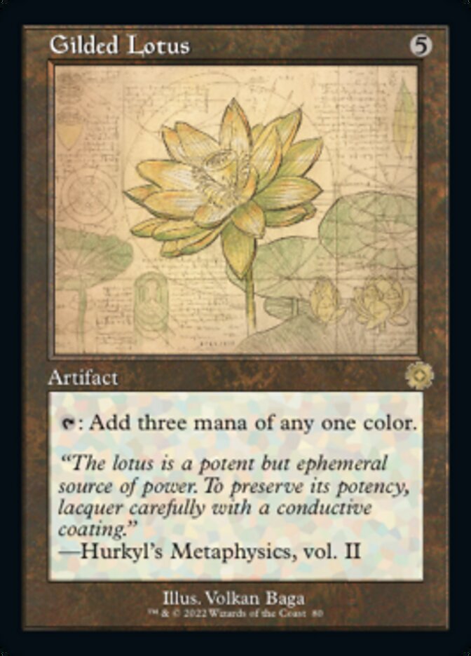 Gilded Lotus (Retro Schematic) [The Brothers' War Retro Artifacts] | Game Master's Emporium (The New GME)