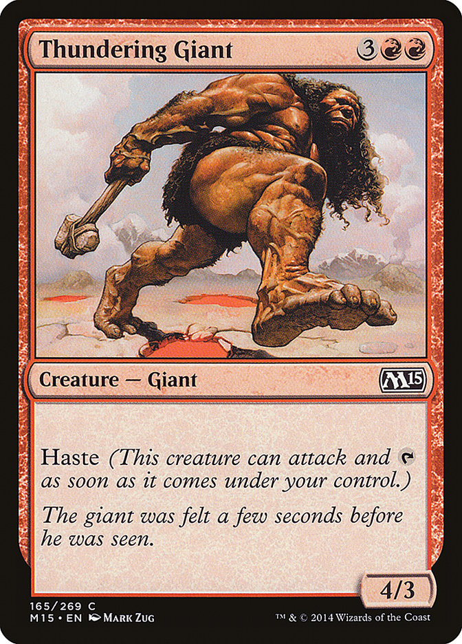 Thundering Giant [Magic 2015] | Game Master's Emporium (The New GME)