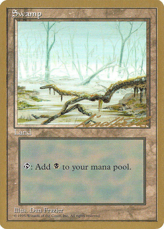 Swamp (ll372) (Leon Lindback) [Pro Tour Collector Set] | Game Master's Emporium (The New GME)