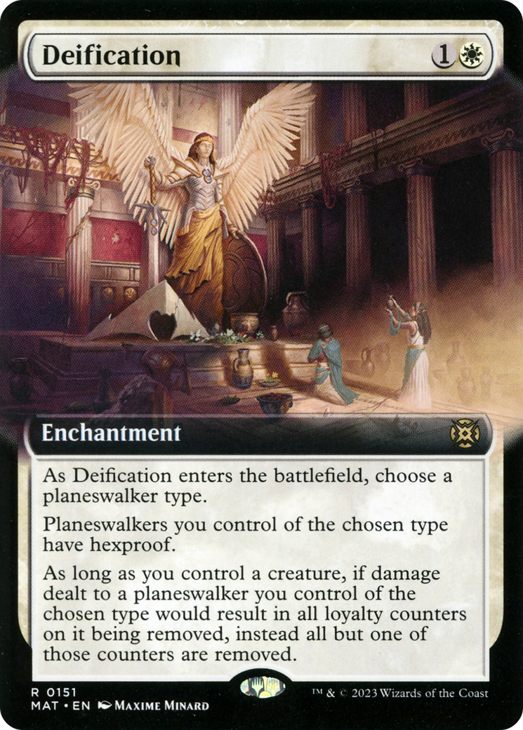 Deification (Extended Art) [March of the Machine: The Aftermath] | Game Master's Emporium (The New GME)