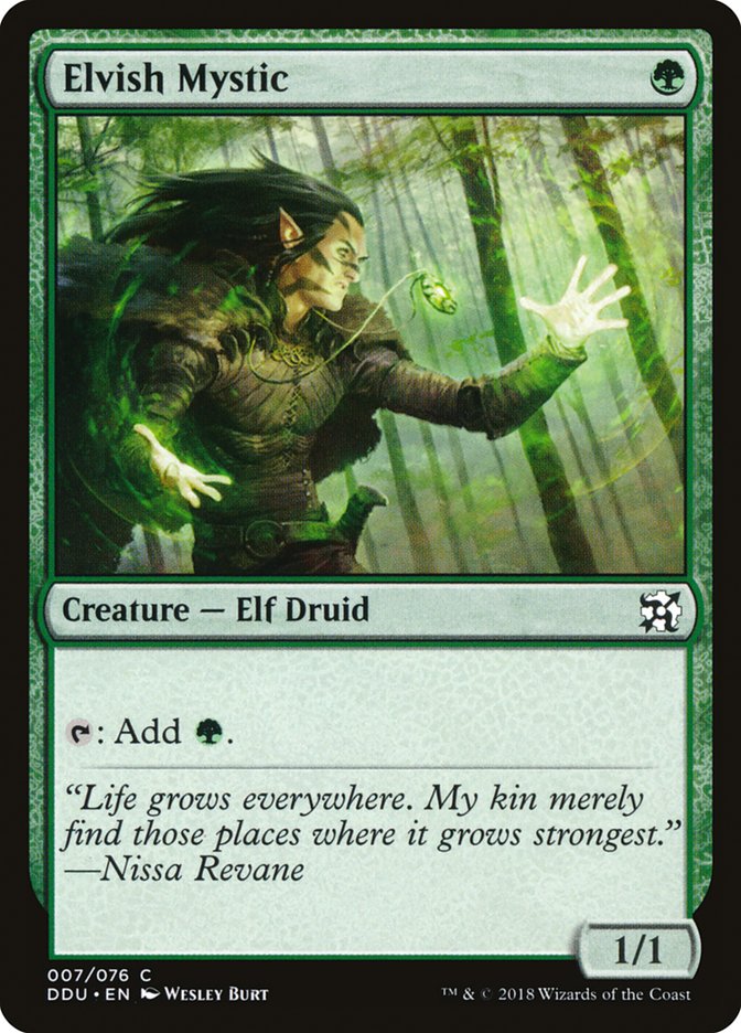 Elvish Mystic [Duel Decks: Elves vs. Inventors] | Game Master's Emporium (The New GME)
