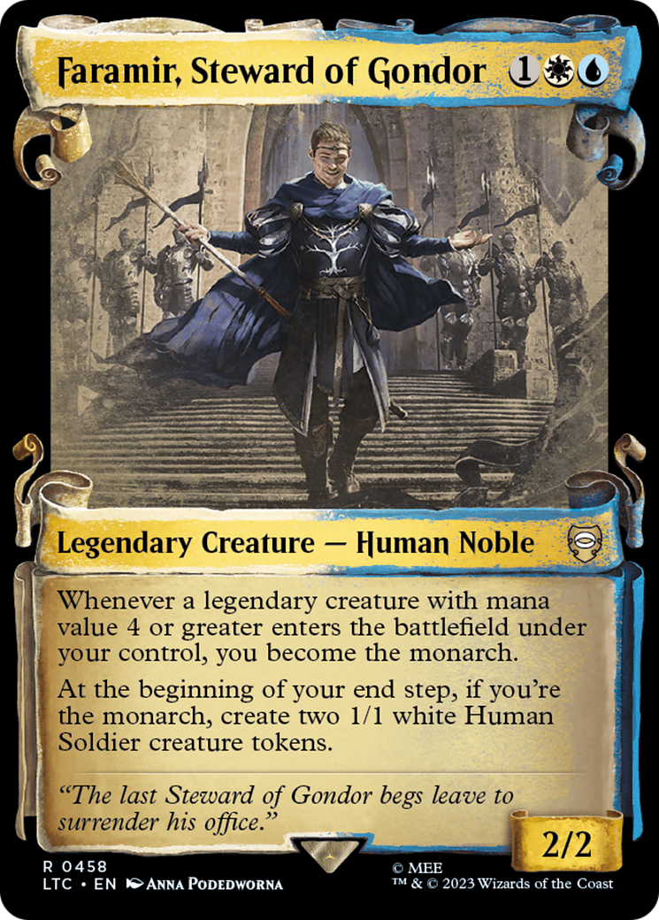 Faramir, Steward of Gondor [The Lord of the Rings: Tales of Middle-Earth Commander Showcase Scrolls] | Game Master's Emporium (The New GME)
