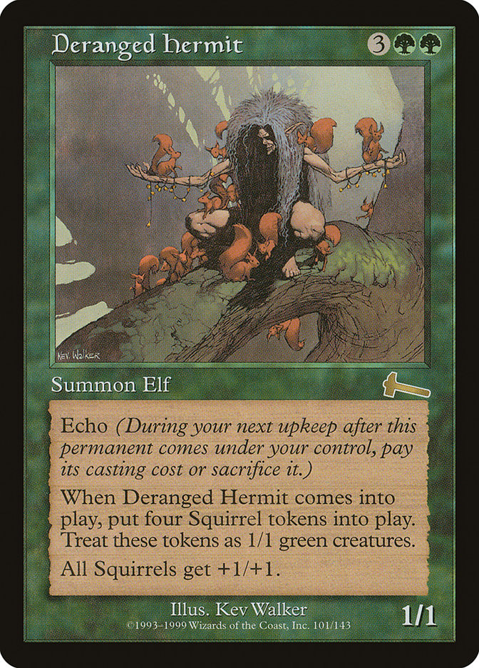 Deranged Hermit [Urza's Legacy] | Game Master's Emporium (The New GME)