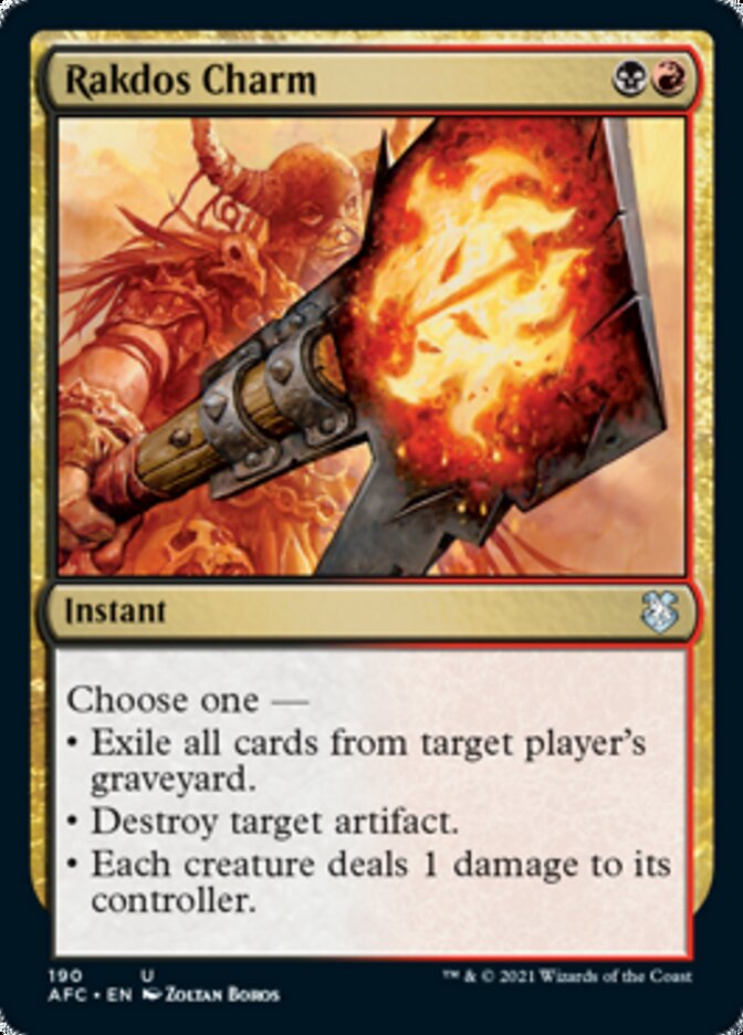 Rakdos Charm [Dungeons & Dragons: Adventures in the Forgotten Realms Commander] | Game Master's Emporium (The New GME)