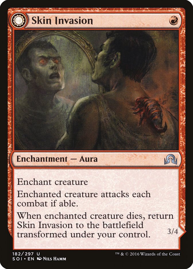 Skin Invasion // Skin Shedder [Shadows over Innistrad] | Game Master's Emporium (The New GME)