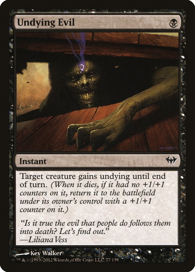 Undying Evil [Dark Ascension] | Game Master's Emporium (The New GME)