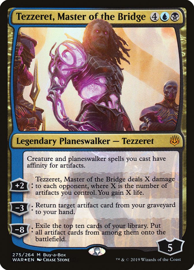 Tezzeret, Master of the Bridge (Buy-A-Box) [War of the Spark] | Game Master's Emporium (The New GME)