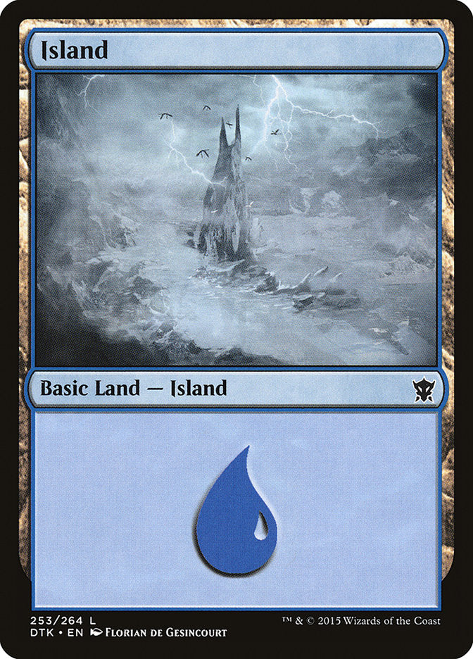 Island (253) [Dragons of Tarkir] | Game Master's Emporium (The New GME)