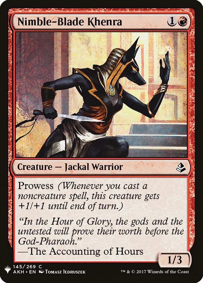 Nimble-Blade Khenra [Mystery Booster] | Game Master's Emporium (The New GME)