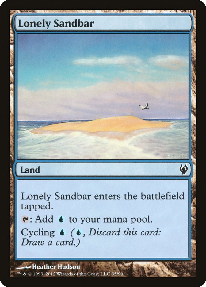 Lonely Sandbar [Duel Decks: Izzet vs. Golgari] | Game Master's Emporium (The New GME)
