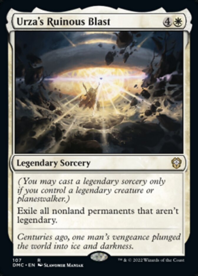 Urza's Ruinous Blast [Dominaria United Commander] | Game Master's Emporium (The New GME)