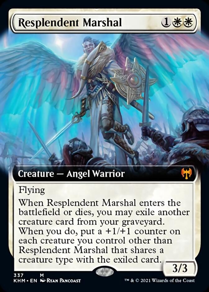 Resplendent Marshal (Extended Art) [Kaldheim] | Game Master's Emporium (The New GME)