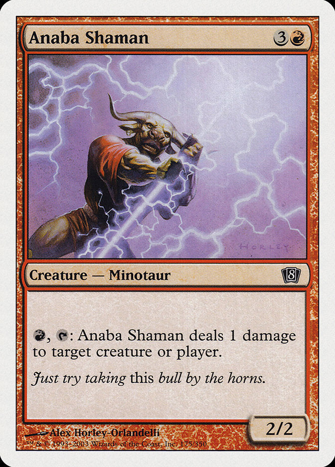 Anaba Shaman [Eighth Edition] | Game Master's Emporium (The New GME)
