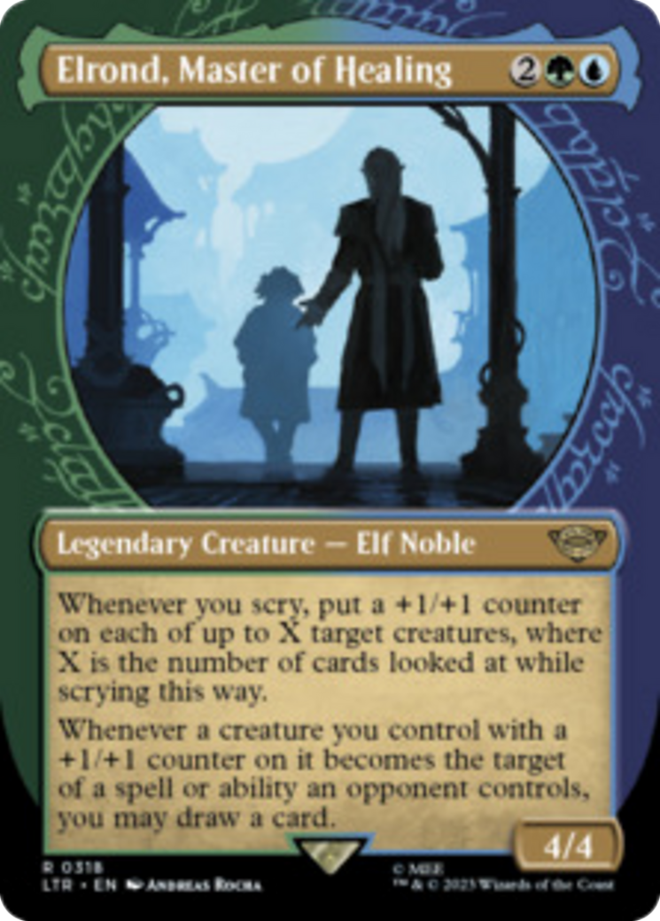 Elrond, Master of Healing (Showcase Ring Frame) [The Lord of the Rings: Tales of Middle-Earth] | Game Master's Emporium (The New GME)