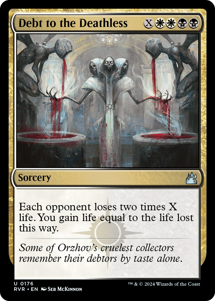Debt to the Deathless [Ravnica Remastered] | Game Master's Emporium (The New GME)