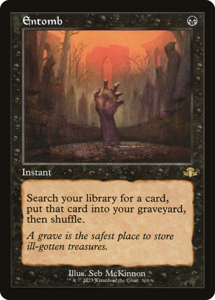 Entomb (Retro) [Dominaria Remastered] | Game Master's Emporium (The New GME)