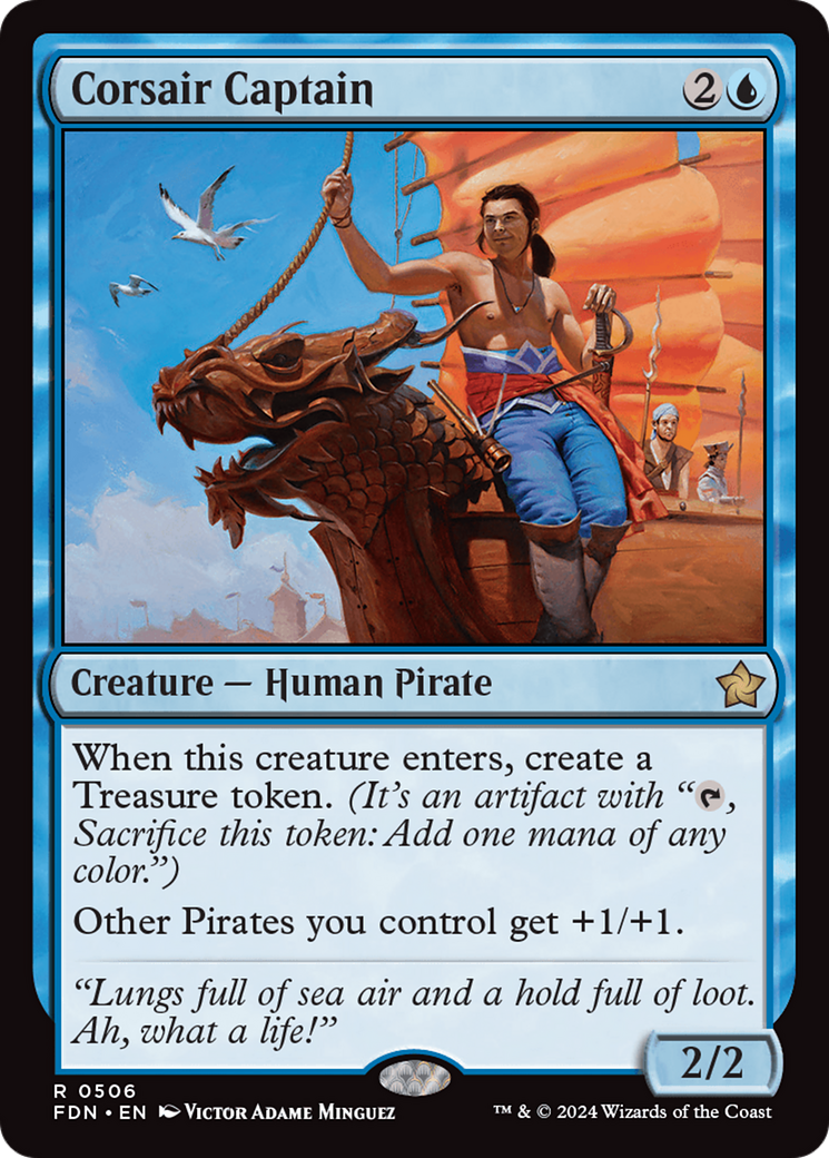 Corsair Captain [Foundations] | Game Master's Emporium (The New GME)