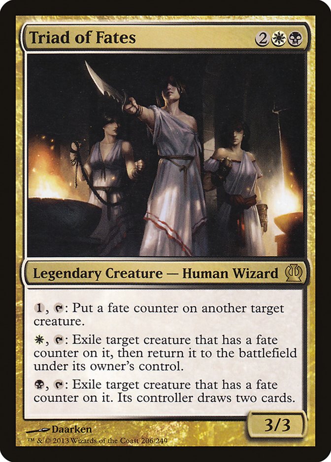 Triad of Fates [Theros] | Game Master's Emporium (The New GME)